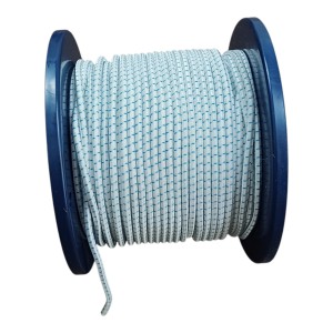 Guma elastyczna Shock Cord 5mm WHITE/BLUE